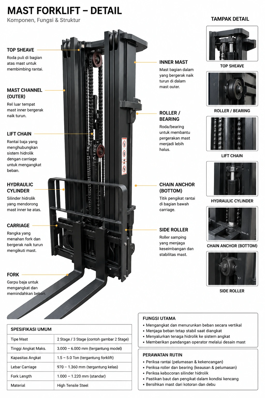 mask forklift