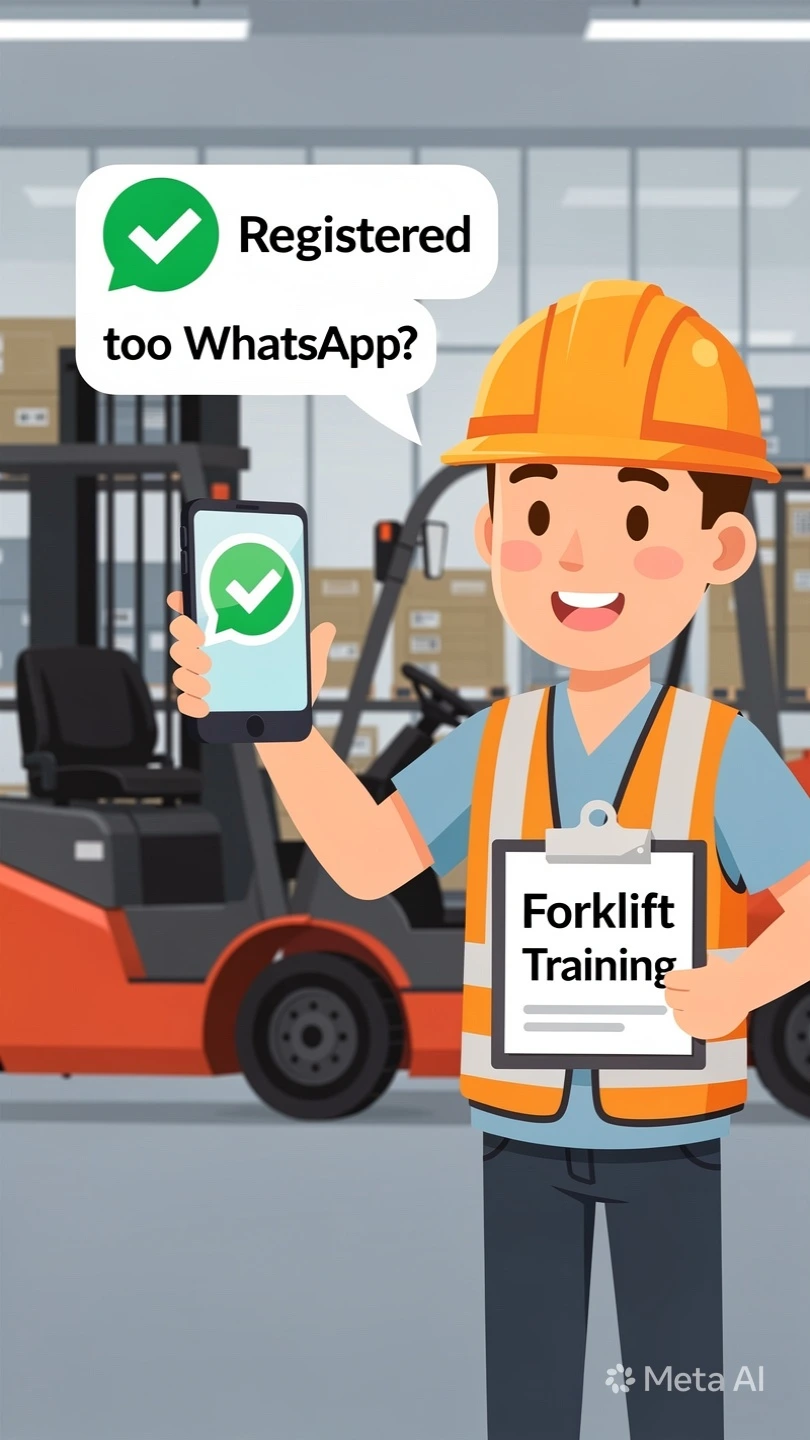 Konfirmasi pendaftaran via WhatsApp dari admin Bina Prima